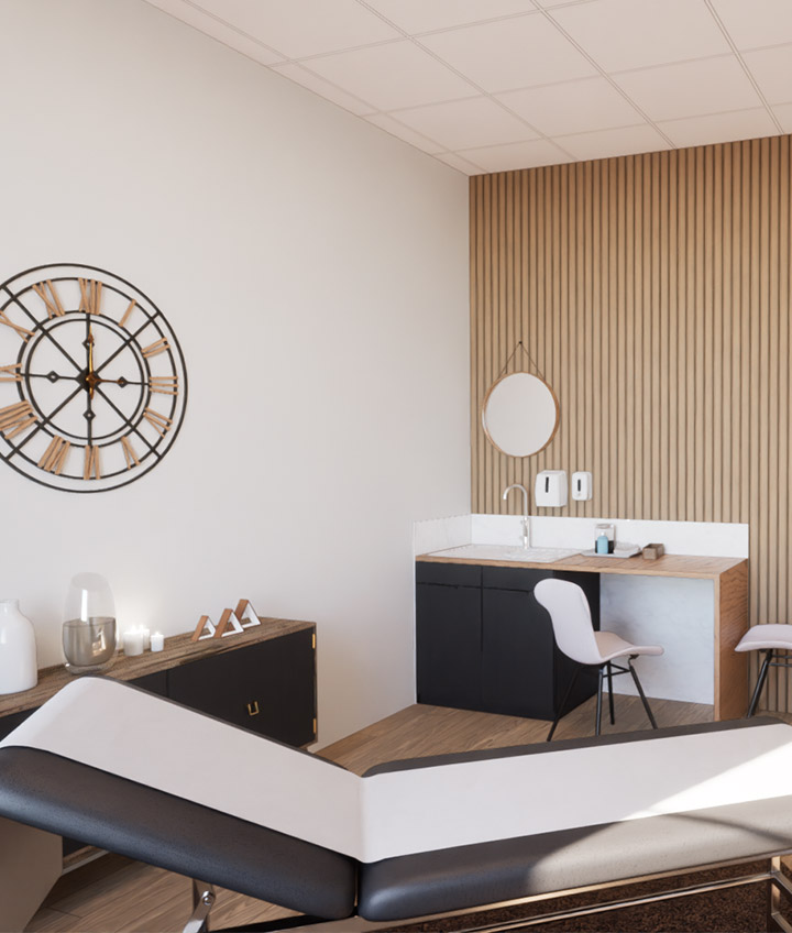 Aménagement de cabinets médicaux et bureaux