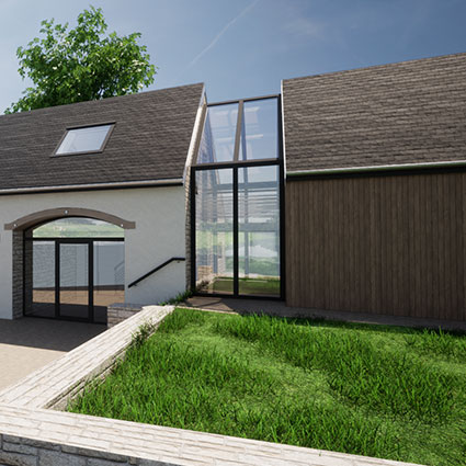 Construction d'une extension de maison